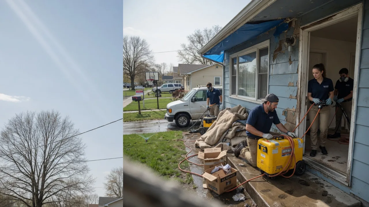 Basement Flood Cleanup in Shawnee, OH near me